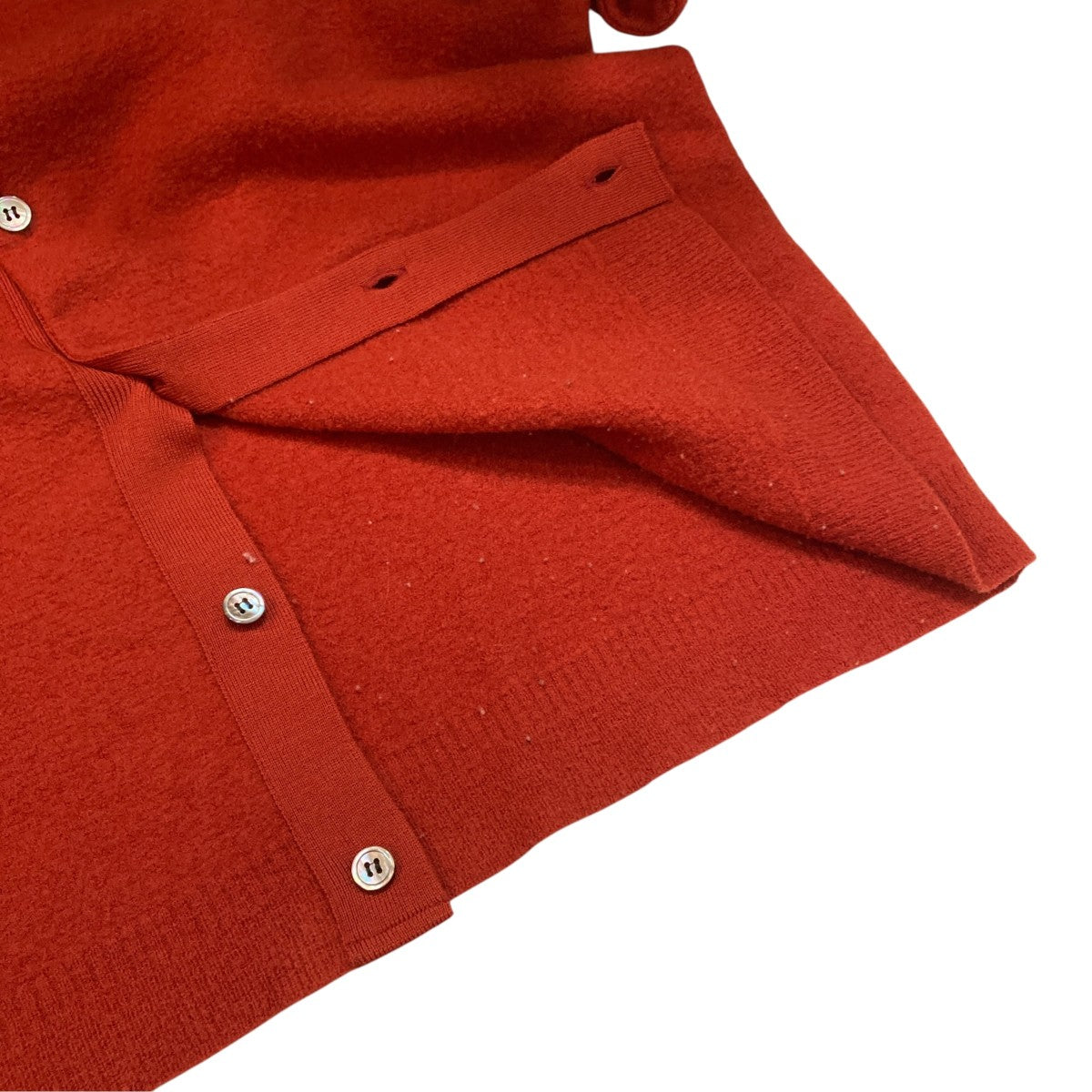 SUPER MILLED FINE WOOL SH-CARDIGAN ウールカーディガン UKW30-KC222