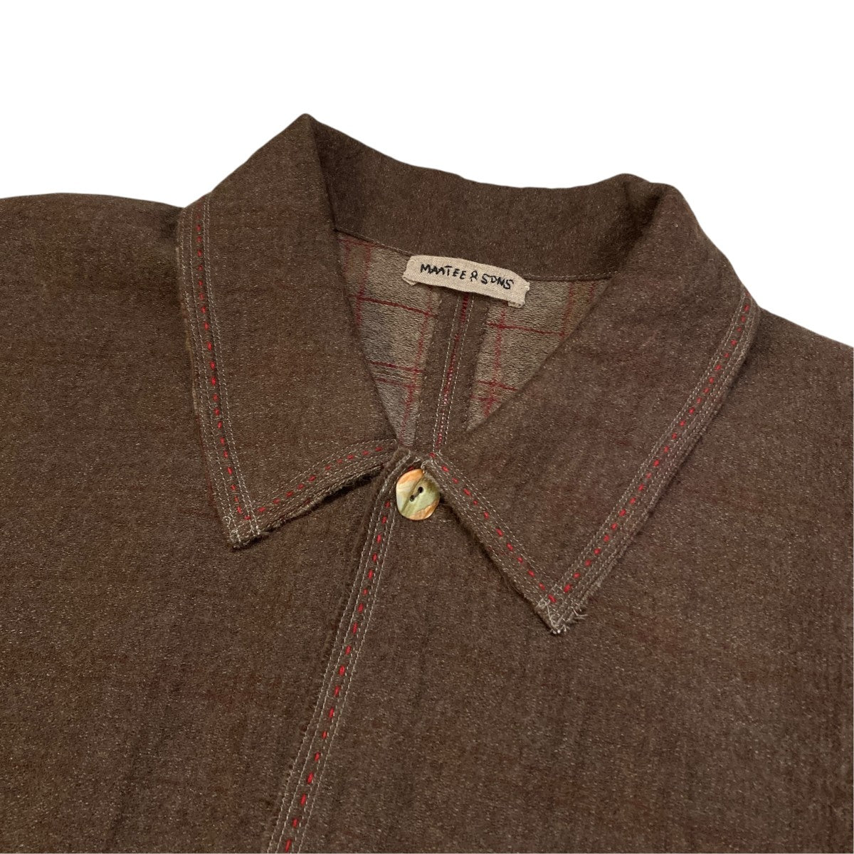 GUPTA WOOL W FACE COVERALLギュプタウールダブルフェイスカバーオールMT5303-0606