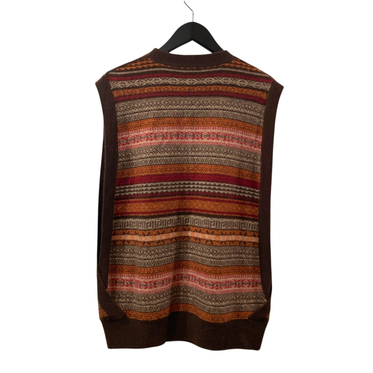 CASHMERE FAIRISLE MIDDLE VESTニットベスト25W-BIS-KN02L