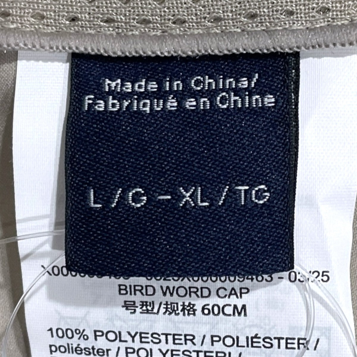 バード ワード キャップ Bird Word Cap X000009463