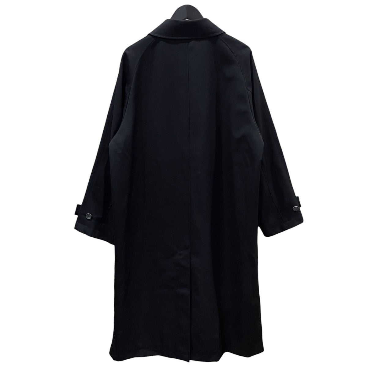 MAISON SPECIAL 23AW プライムオーバーウールシャンブレー バルマカーンコート Prime-Over Wool Chambray Balmacaan Coat 1123216214 古着・中古-2枚目のアイテム画像