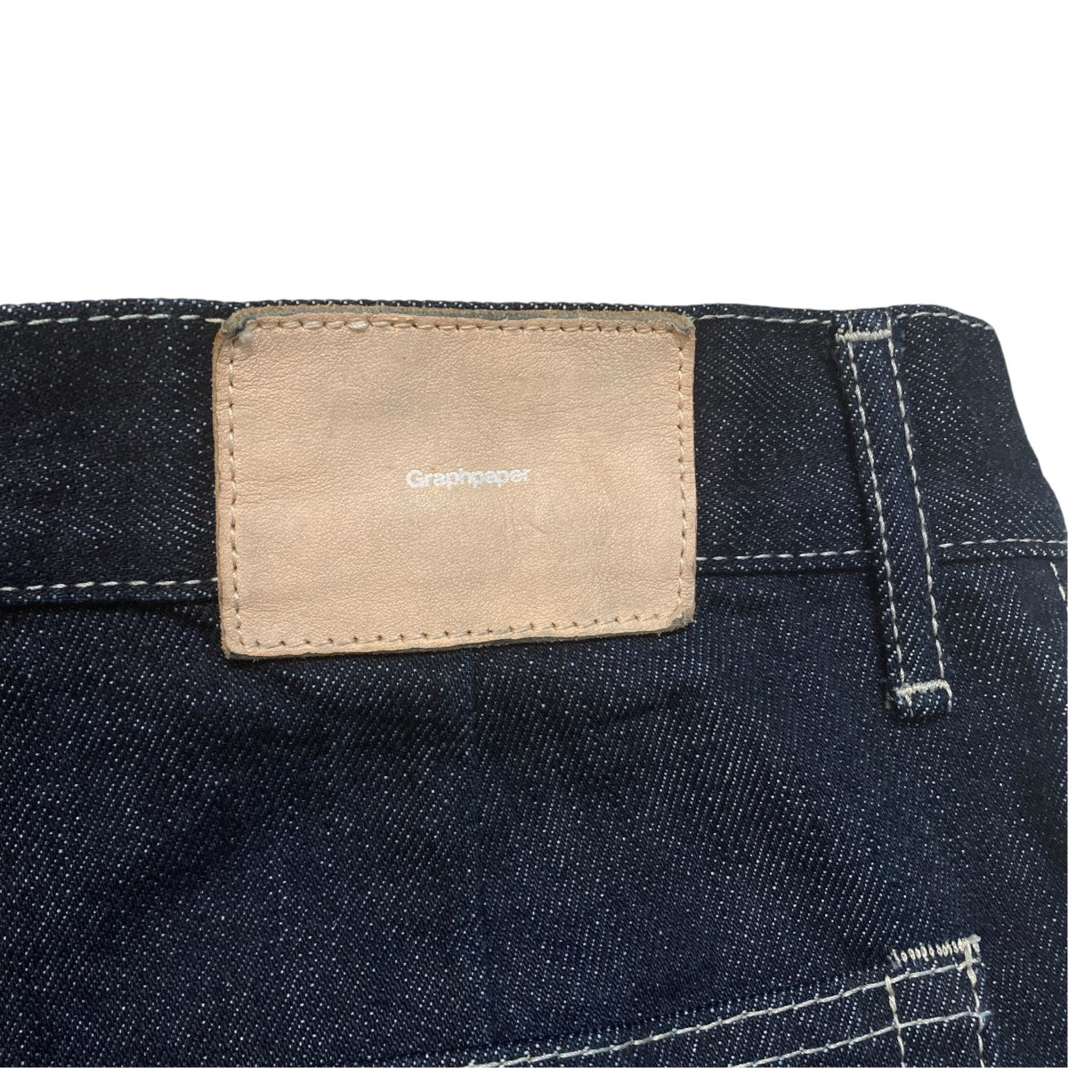 26SSSelvage Denim Two Tuck PantsデニムタックパンツGM261-40600