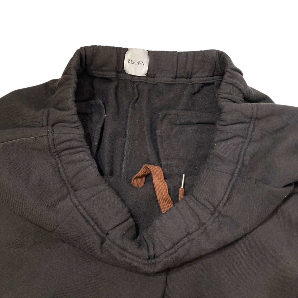 CO／WO URAKE TUCK PANTSワイドスウェットパンツ25W-BIS-CS51