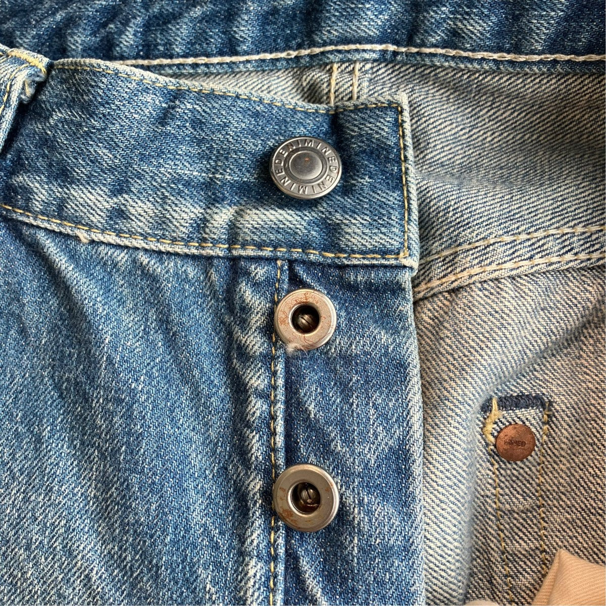 ダメージデニムパンツ2305-1002-86-312