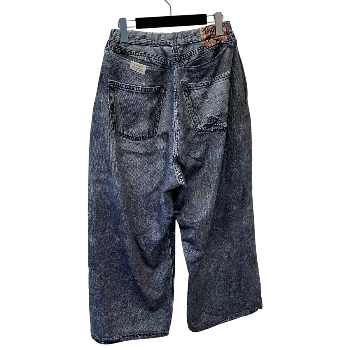 DENIM PRINT WIDE PT転写プリントパンツ2526AW-PT-002