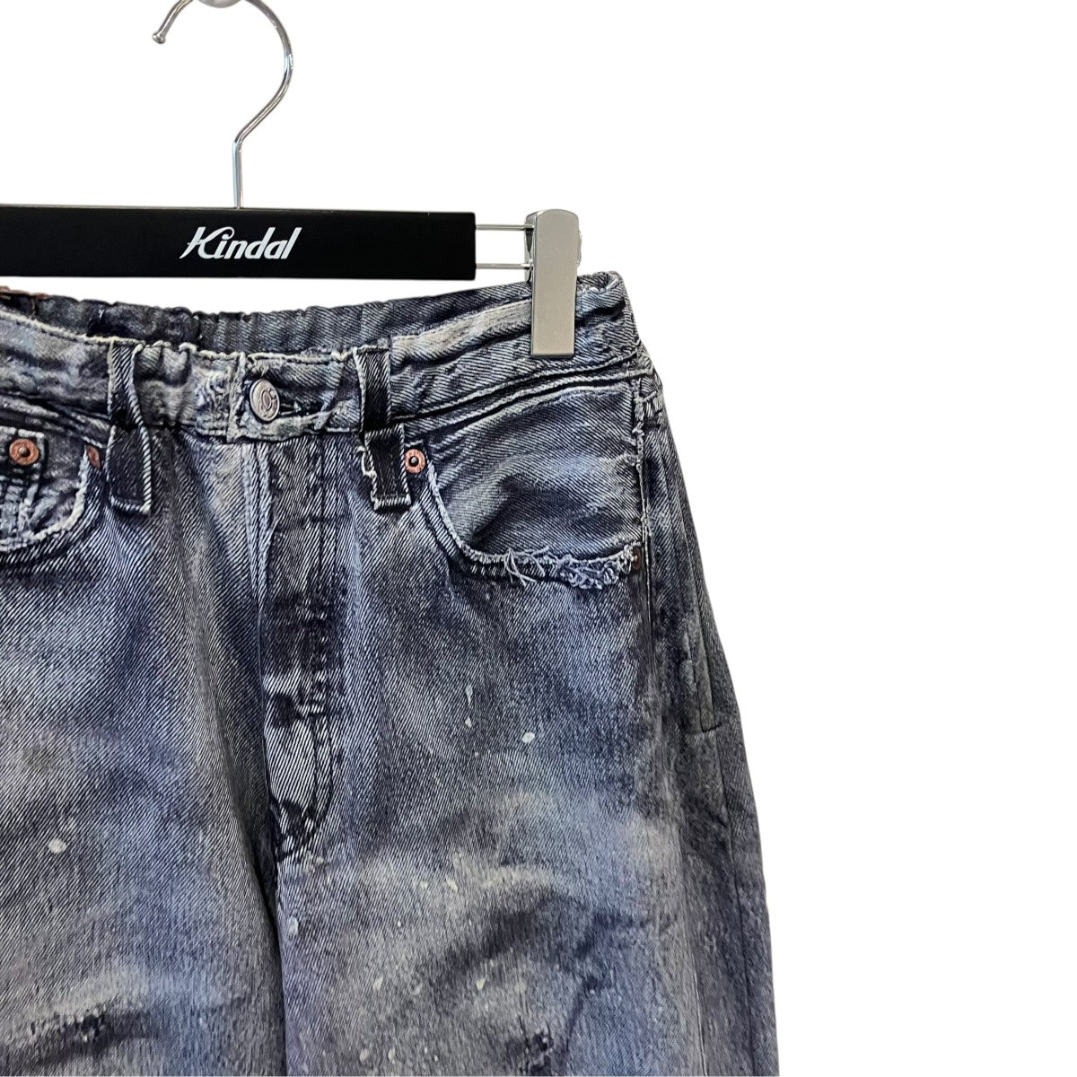 DENIM PRINT WIDE PT転写プリントパンツ2526AW-PT-002