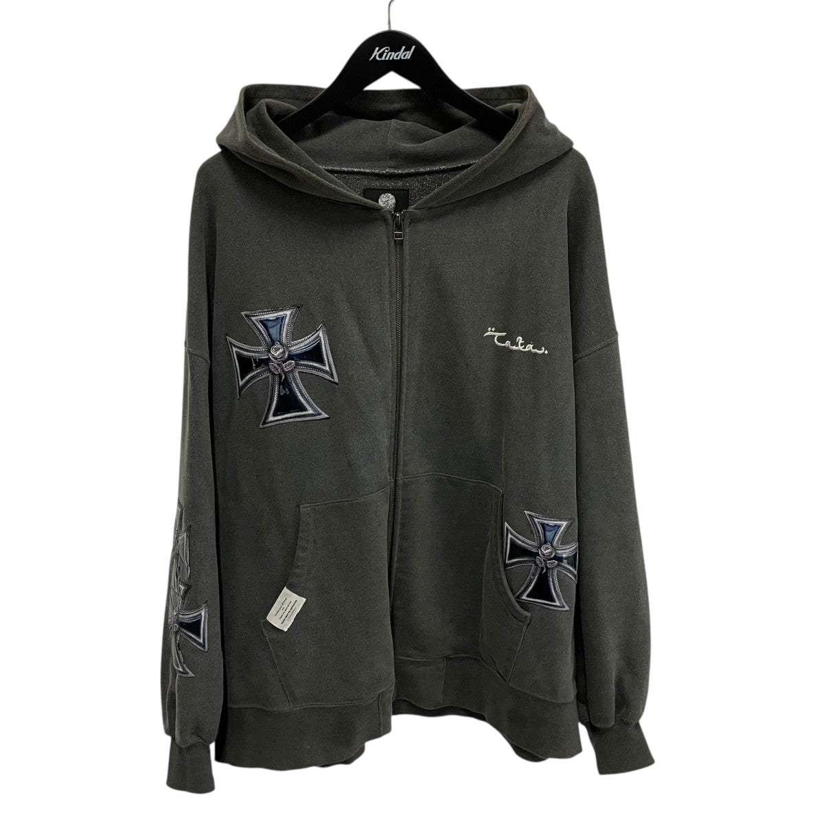 26SS3D CROSS PARKAジップパーカー26SS-PK-001