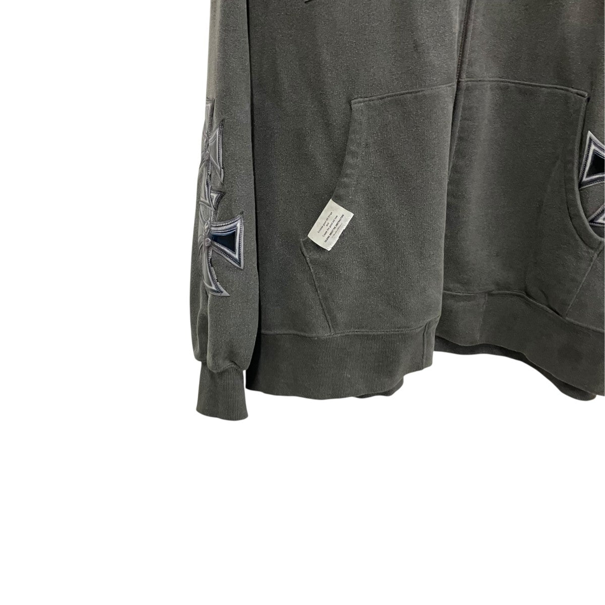 26SS3D CROSS PARKAジップパーカー26SS-PK-001