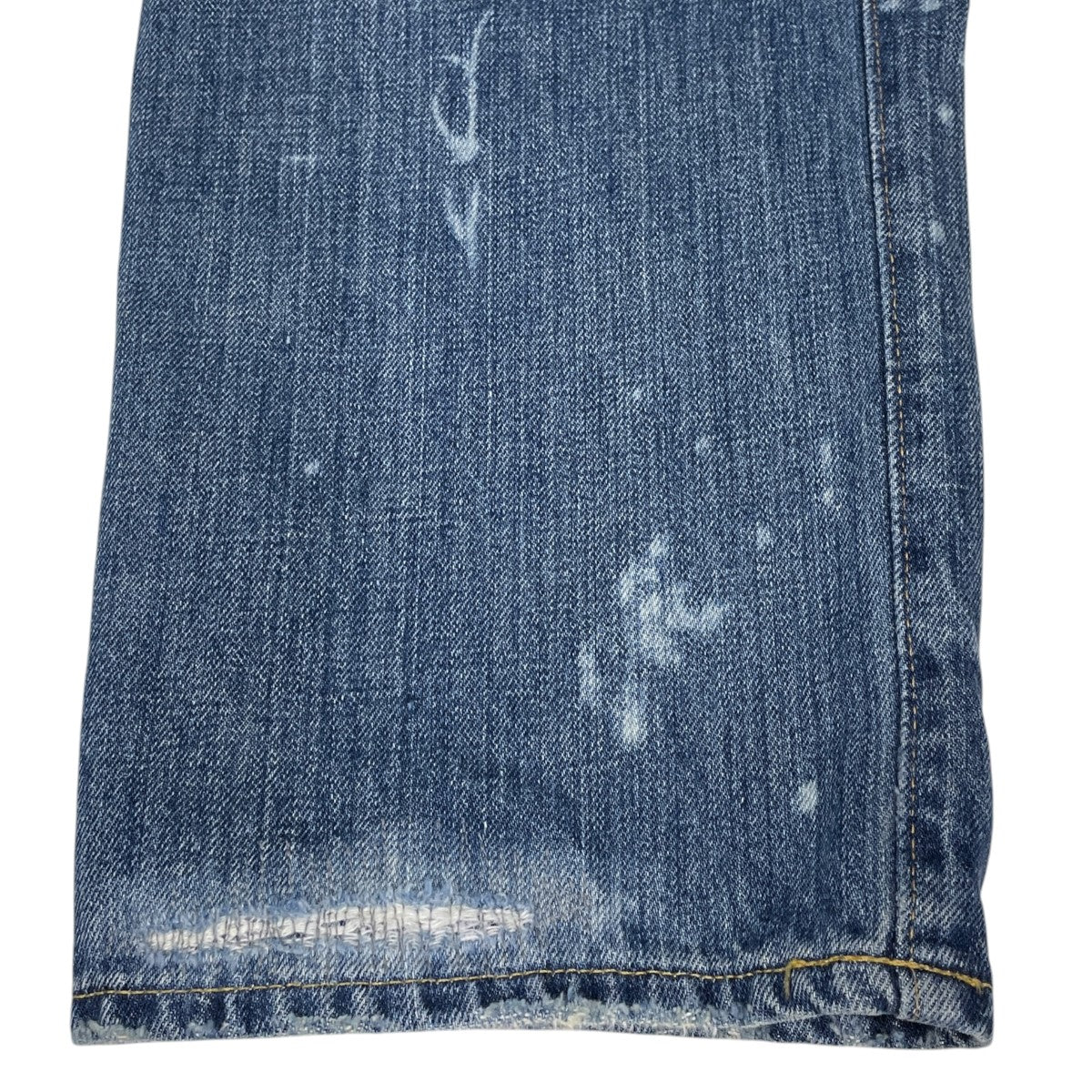 加工デニムパンツ Vintage Classic Fit Distressed Jeans ヴィンテージ クラシック フィット ディストレスト ジーンズ
