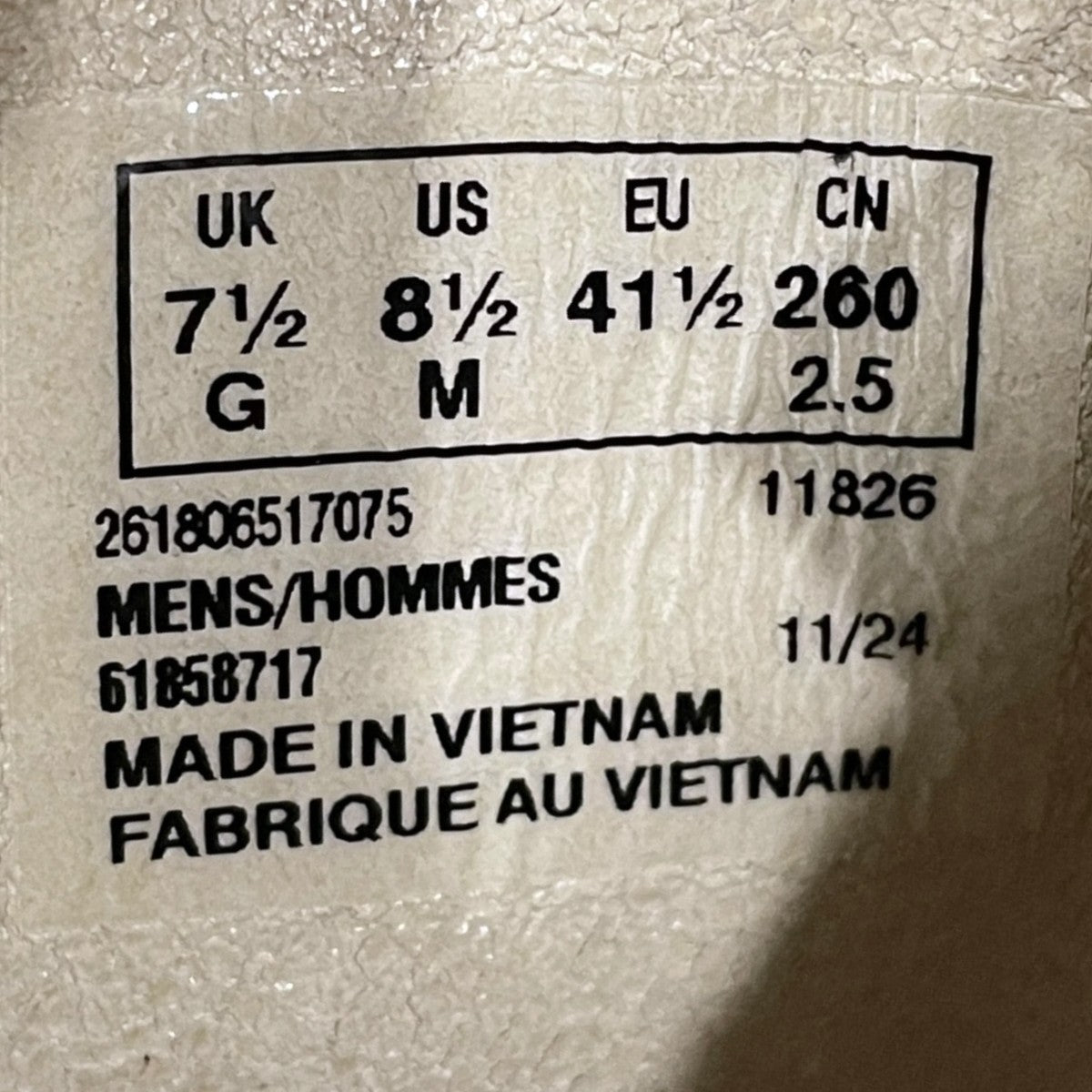 25SS スウェードシューズ Wallabee ワラビー 26180651