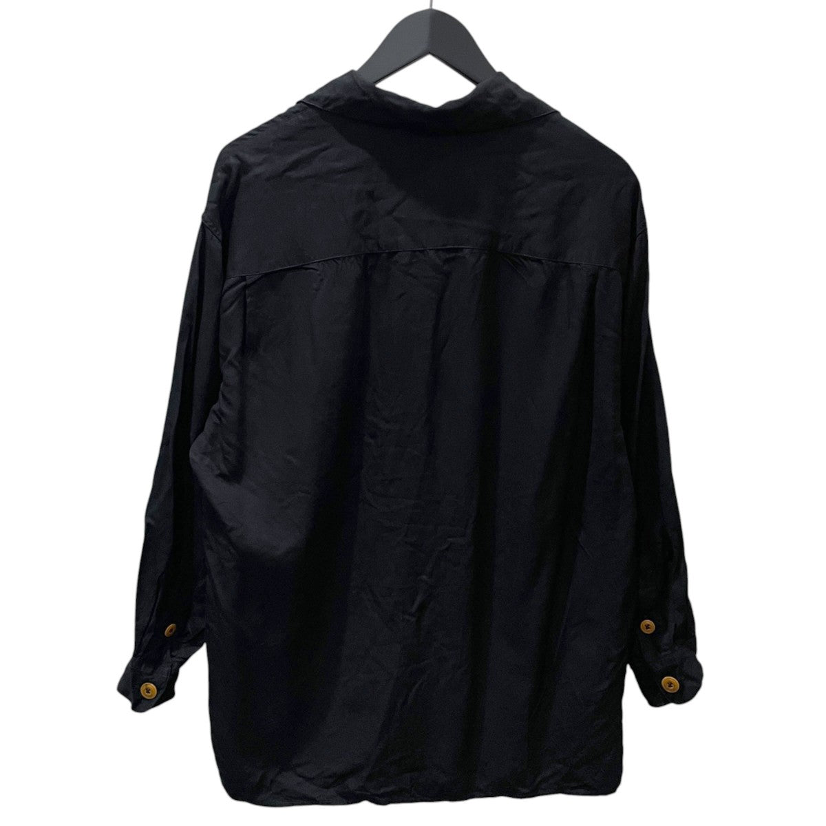 80s レーヨンオープンカラーロングスリーブシャツ Rayon Open Collar L／S Shirt