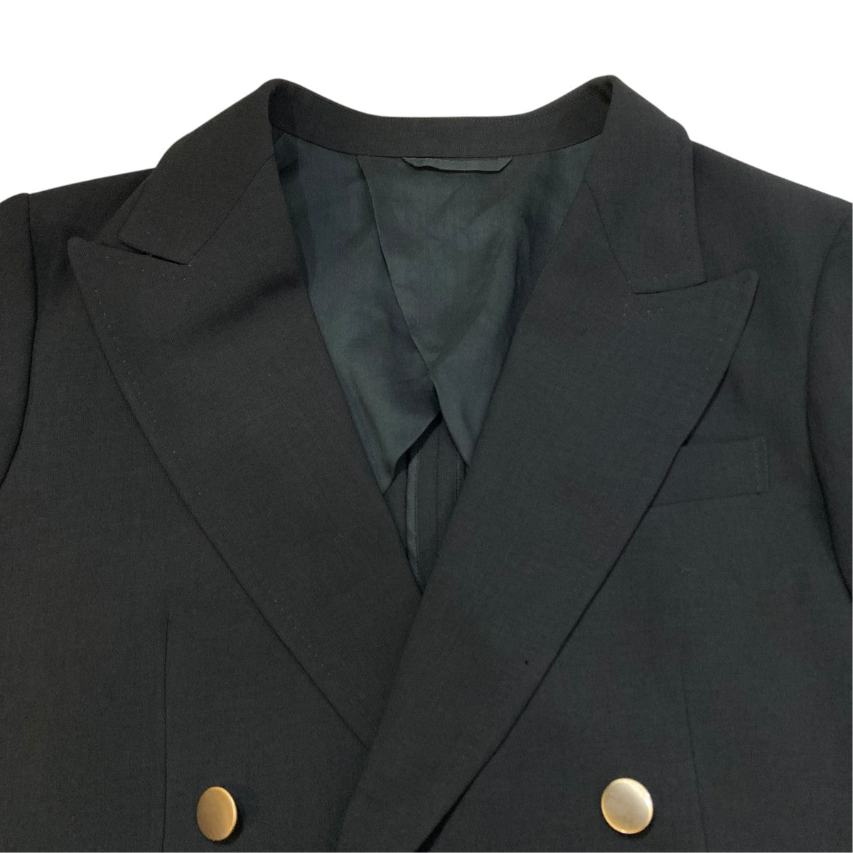 MELANGE TWILL DOUBLE BREASTEAD JACKETテーラードジャケットRM241-005
