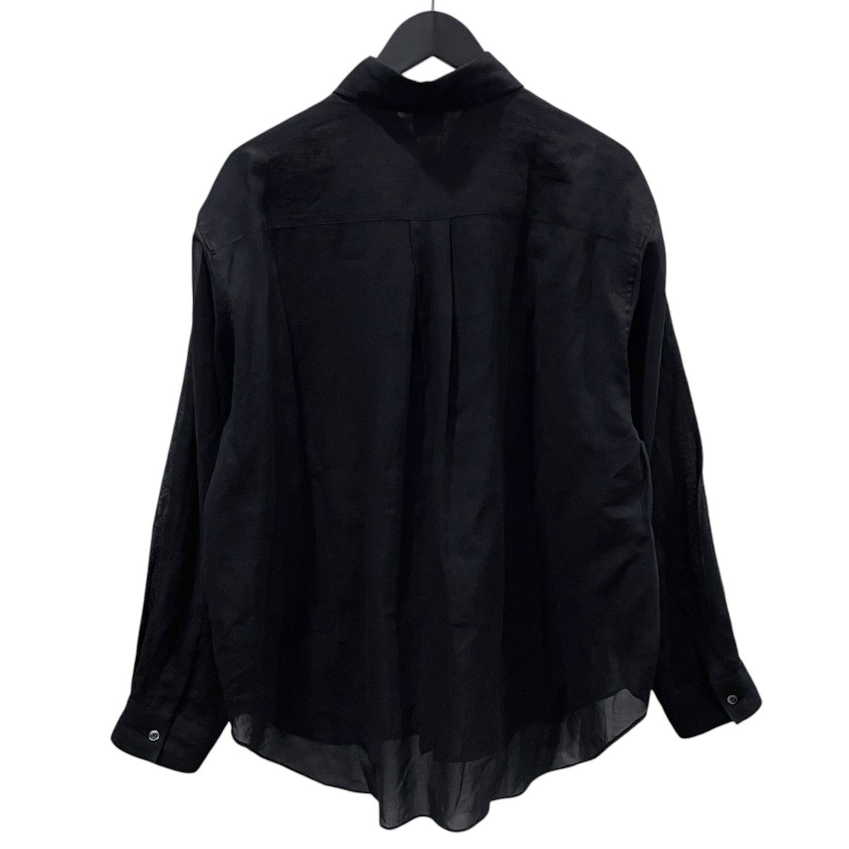 26SS 長袖シアーシャツ SUKE LONG SHT スケ ロングシャツ 8611-2-000016