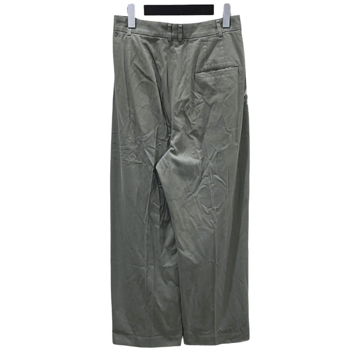 26AW コットンレーヨン タックパンツ COTTON RAYON TUCK PANTS 8614-2-000048