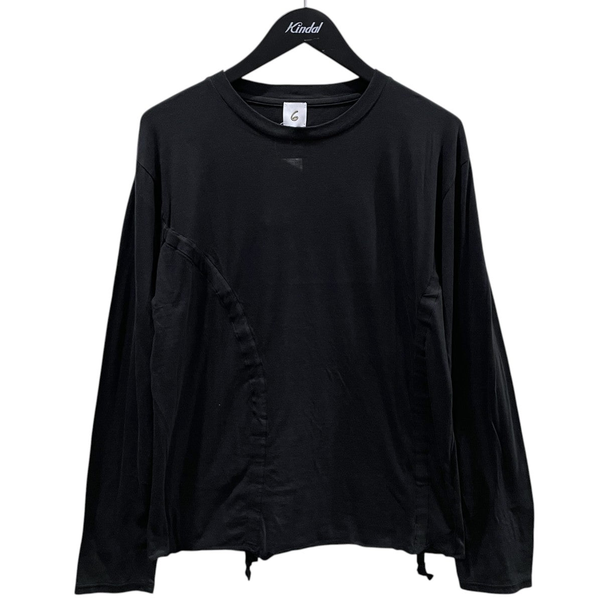 26AW ハイゲージ コットン ドローストリング ロングスリーブカットソー HG／C DRST LS 8612-2-000029