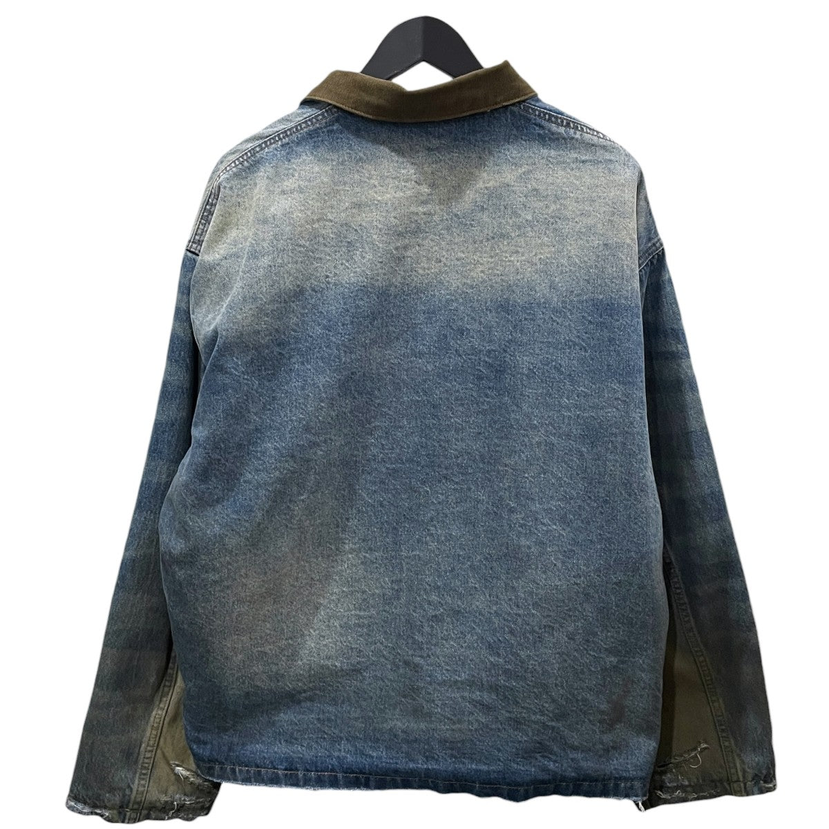 加工デニムジャケット ウールブランケットライニング HAYSTACK ， DENIM JACKET ヘイスタックデニムジャケット