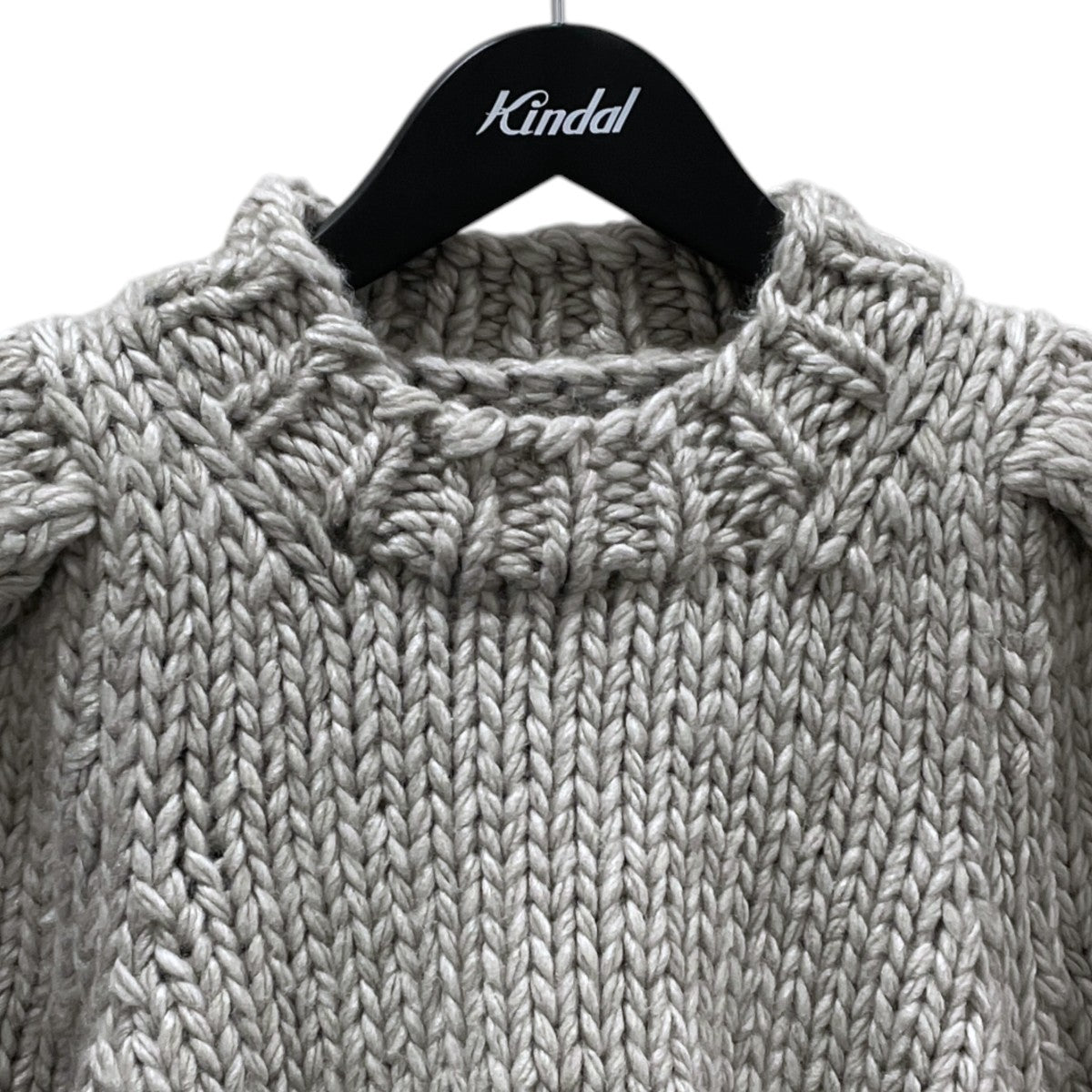 24AW 半袖ニットセーター Puffsleeve Hand Knit パフスリーブハンドニット 12420520