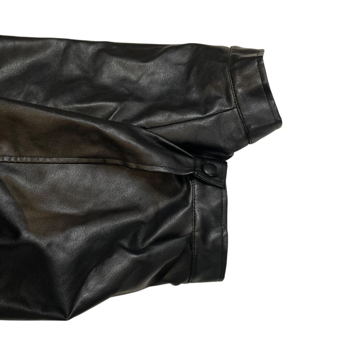 CLANE FAKE LEATHER BALLOON JACKETジャケット19101-0012 古着・中古-5枚目のアイテム画像