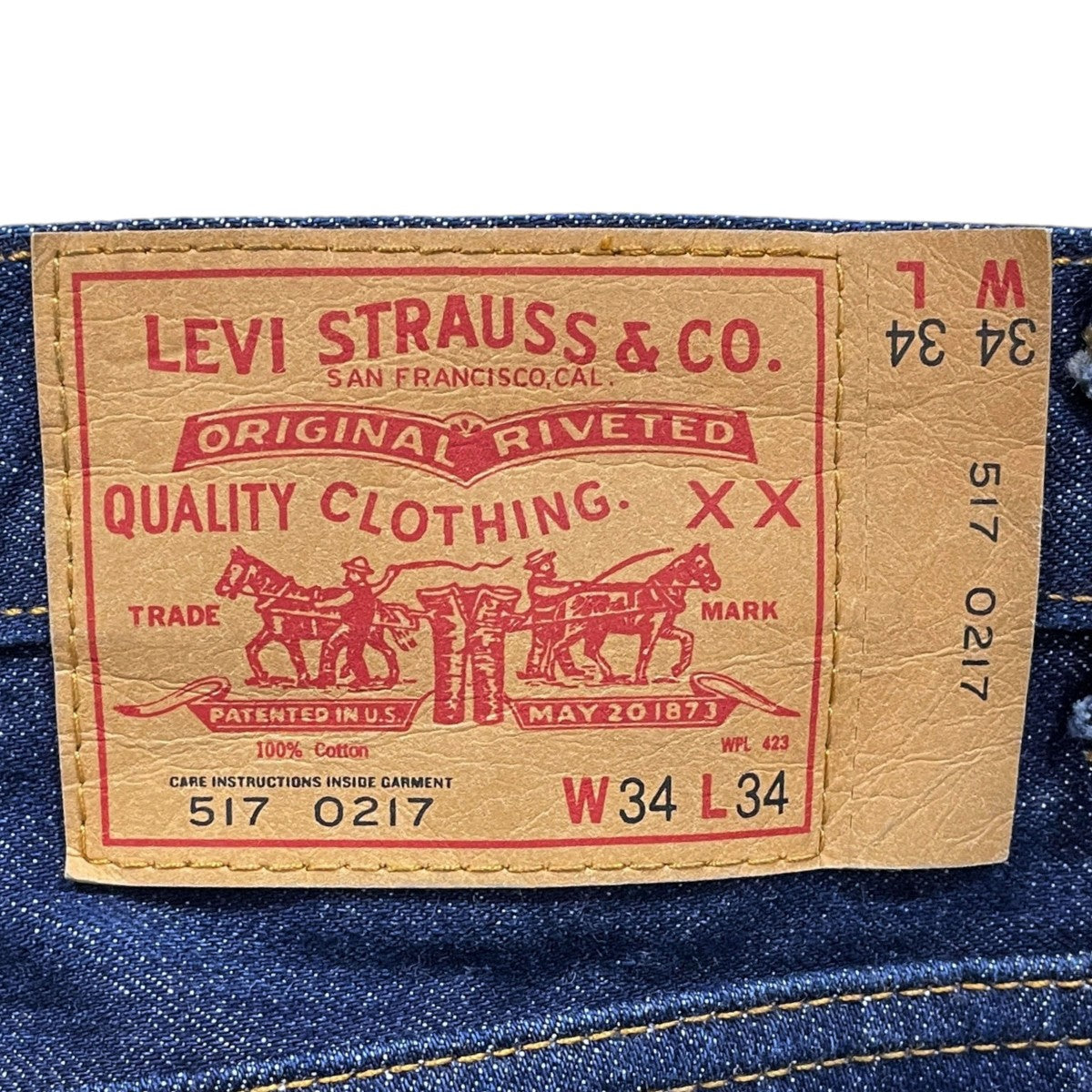ブーツカットデニムパンツ 1970s 517 BOOTCUT 800本限定 85192-0004