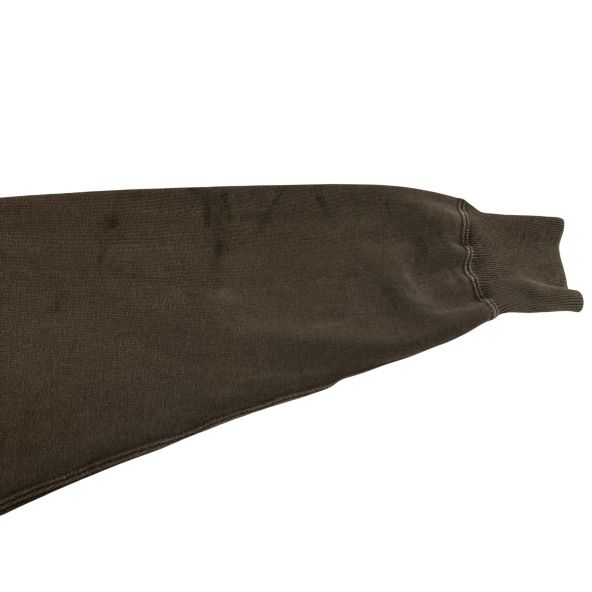 MUD DYED BROWN SWEAT SHIRTスウェット603