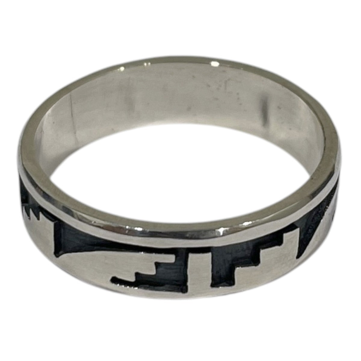 ホピ オーバーレイリング  Hopi Overlay Ring  Darren Seweyestewa ダーレン・セウェイエスティワ ホピ族