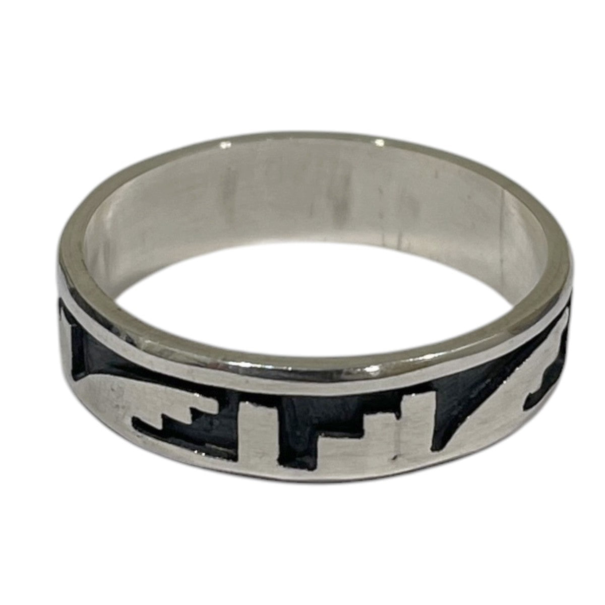 ホピ オーバーレイリング  Hopi Overlay Ring  Darren Seweyestewa ダーレン・セウェイエスティワ ホピ族