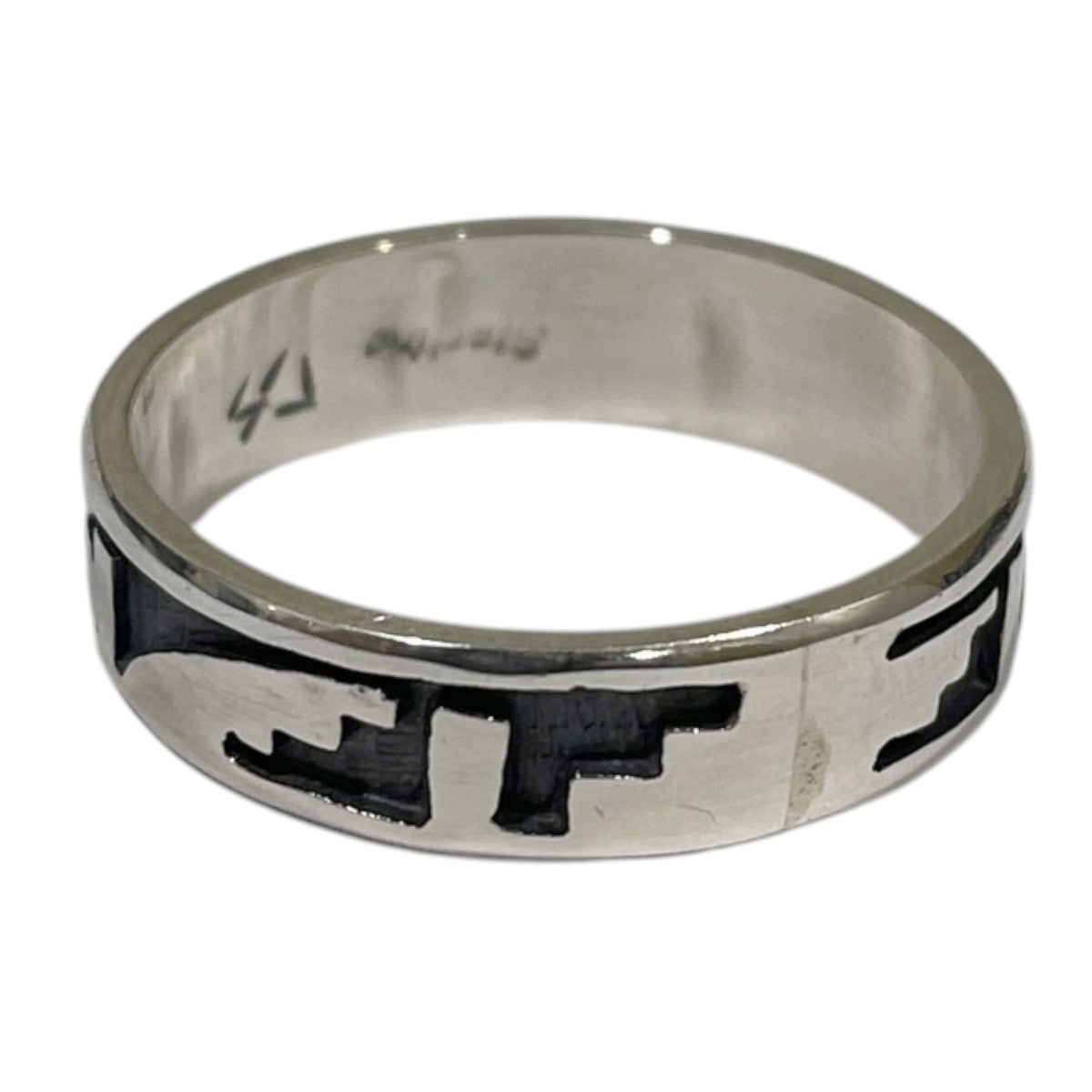 ホピ オーバーレイリング  Hopi Overlay Ring  Darren Seweyestewa ダーレン・セウェイエスティワ ホピ族