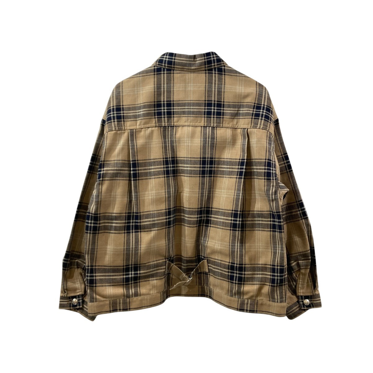 26SSWORK JACKET 001チェックジャケットG261KGFBL0423NP