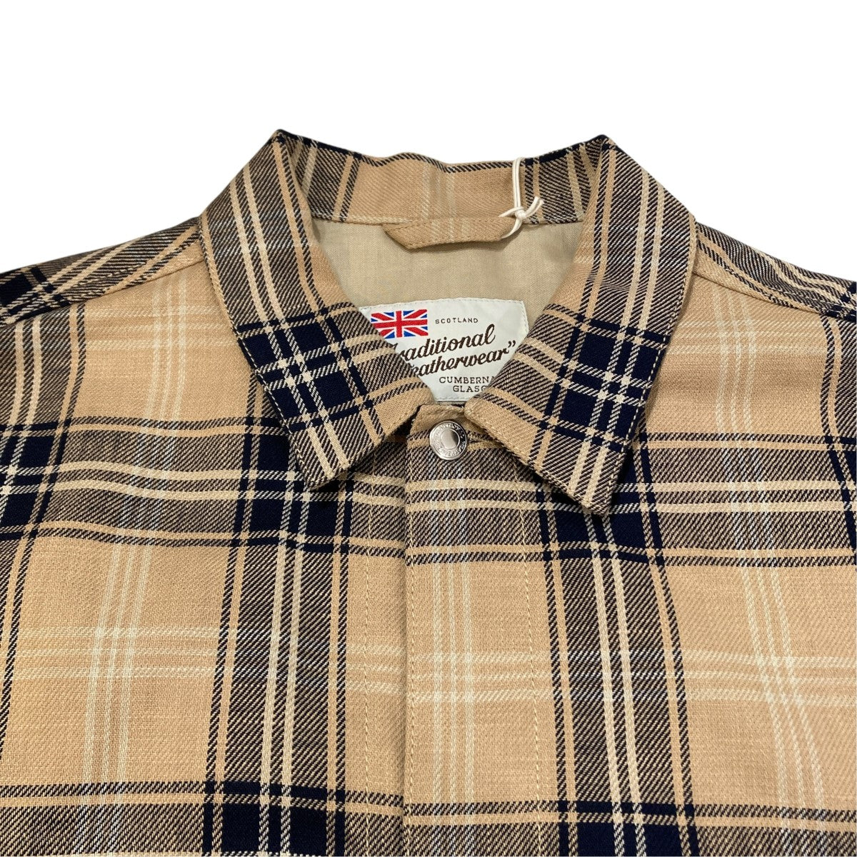 26SSWORK JACKET 001チェックジャケットG261KGFBL0423NP