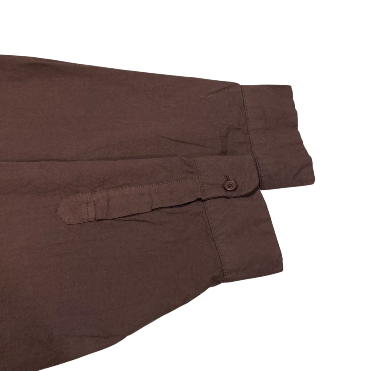 26AWGarment-dye band collar shirtノーカラーシャツSH03263