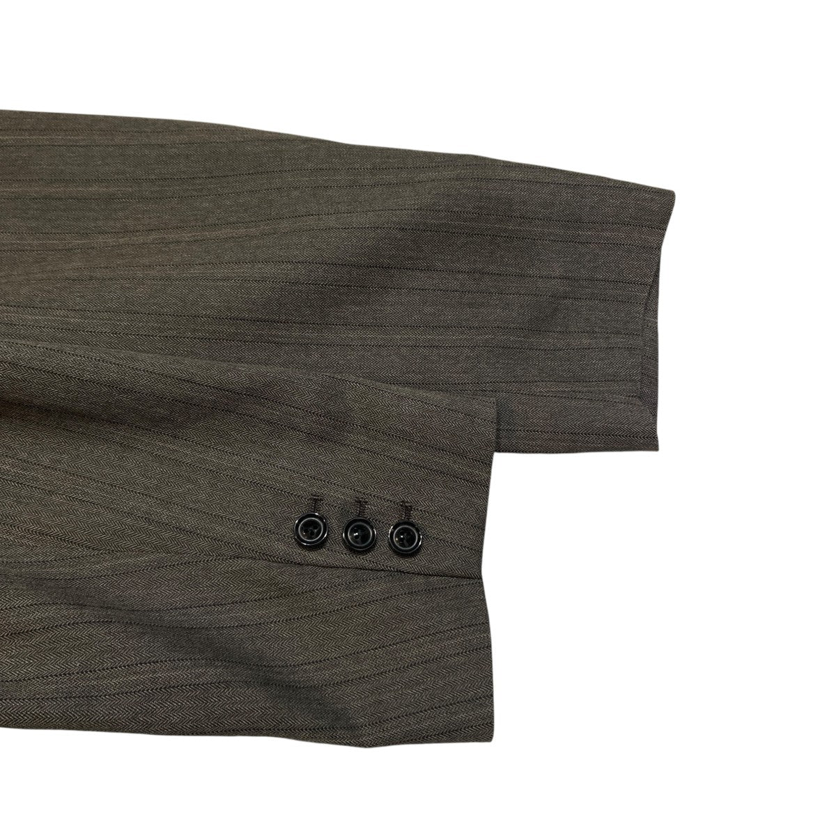 MELANGE HERRINGBONE STRIPE DB JKTテーラードジャケットUJK25-KC207-B