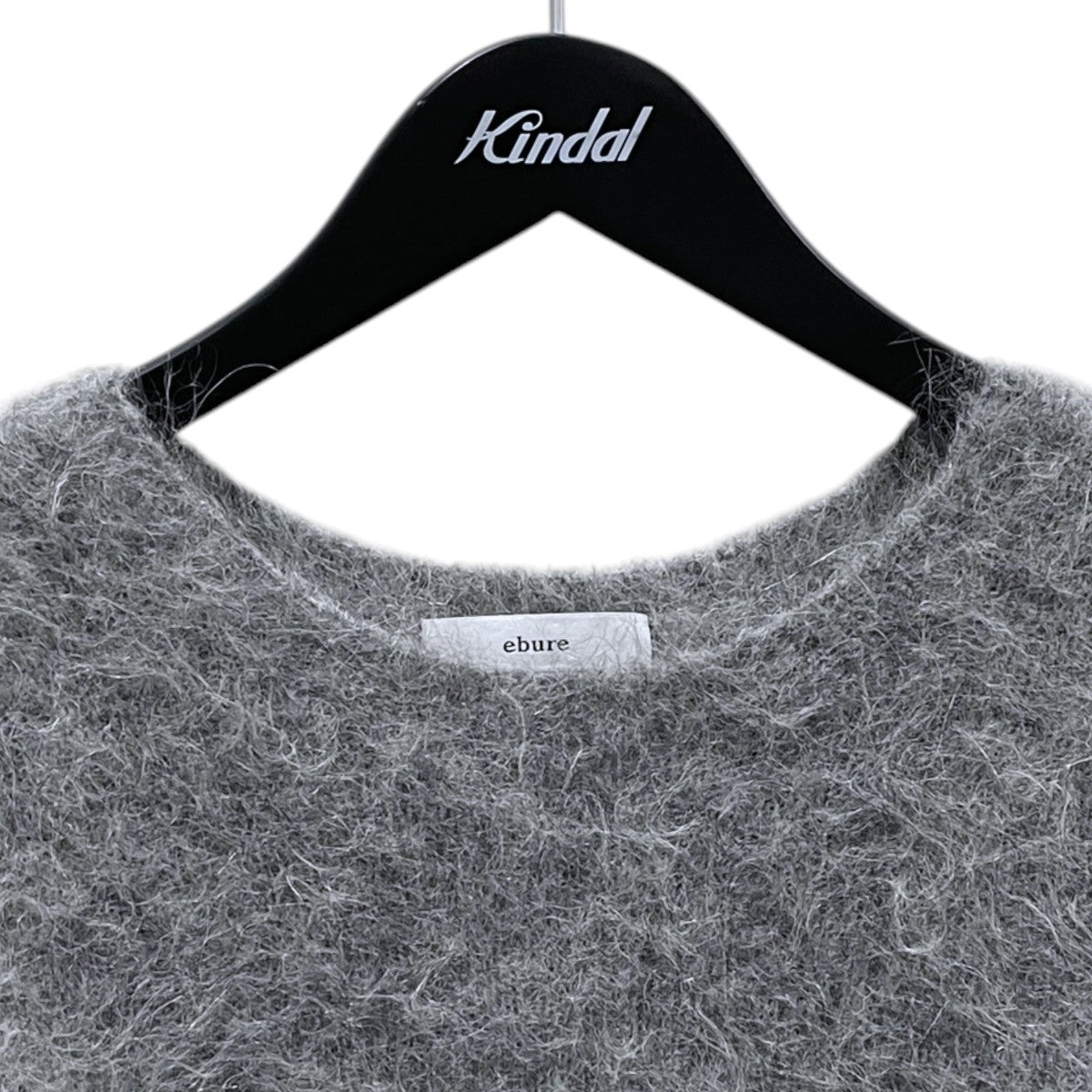 24AW 半袖ニットセーター Alpaca Shaggy Crew Neck Half Sleeve Knit アルパカシャギークルーネックハーフスリーブニット 4010800670