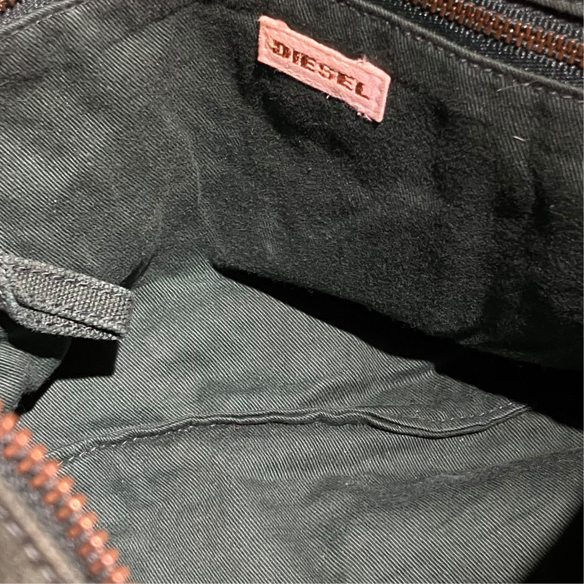 DIESEL 00sショルダーバッグ 古着・中古-5枚目のアイテム画像