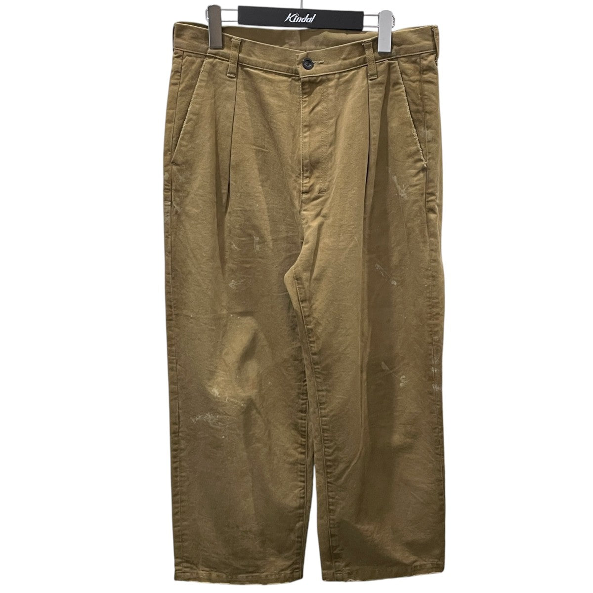 24SS ペイント加工チノパンツ PAINT CHINO TROUSERS ペイント チノ トラウザーズ ANC-PT40