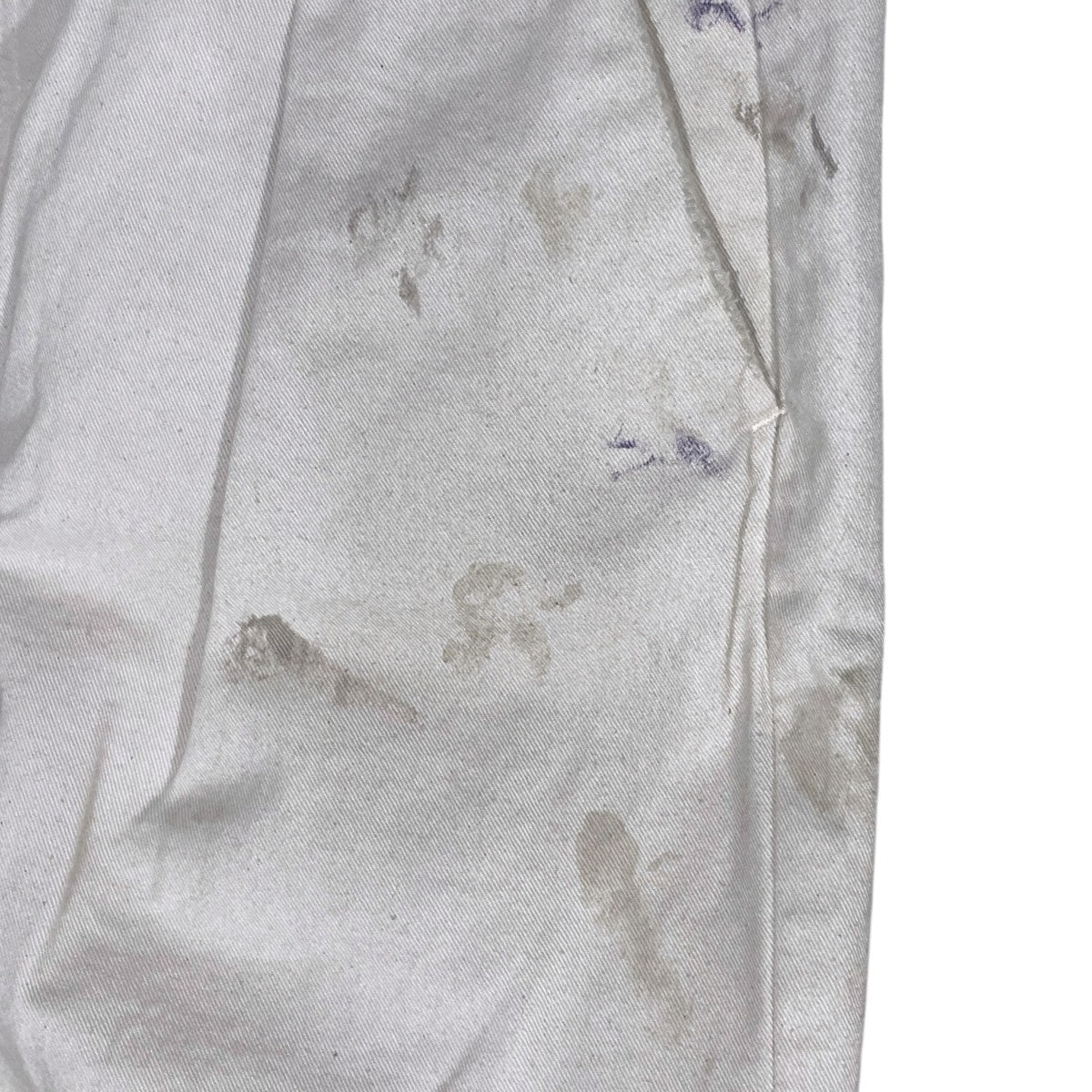 25SS ペイント加工チノパンツ PAINT CHINO TROUSERS ペイント チノ トラウザーズ ANC-PT54