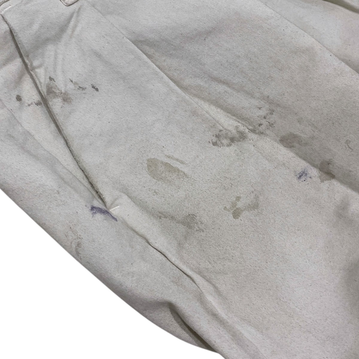 25SS ペイント加工チノパンツ PAINT CHINO TROUSERS ペイント チノ トラウザーズ ANC-PT54
