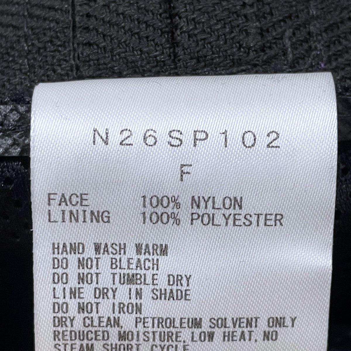THE NORTHFACE PURPLELABEL 26SS ナイロンリップストップフィールドキャップ Nylon Ripstop Field Cap N26SP102 古着・中古-9枚目のアイテム画像