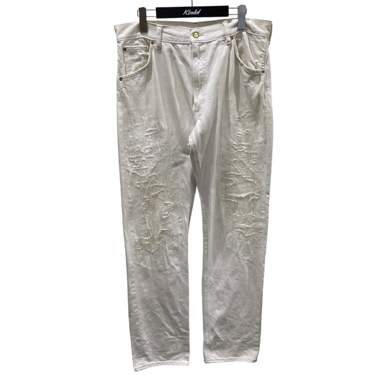 リペア加工パンツ REPAIRED STRAIGHT FIT DENIM リペアードストレートフィットデニム 782891660010123