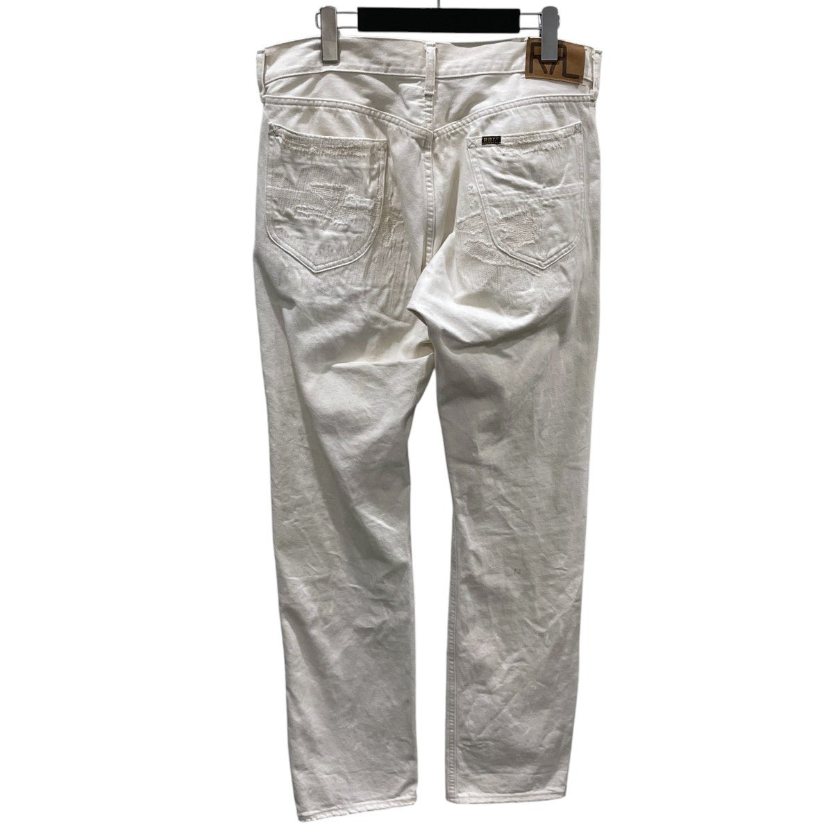 リペア加工パンツ REPAIRED STRAIGHT FIT DENIM リペアードストレートフィットデニム 782891660010123