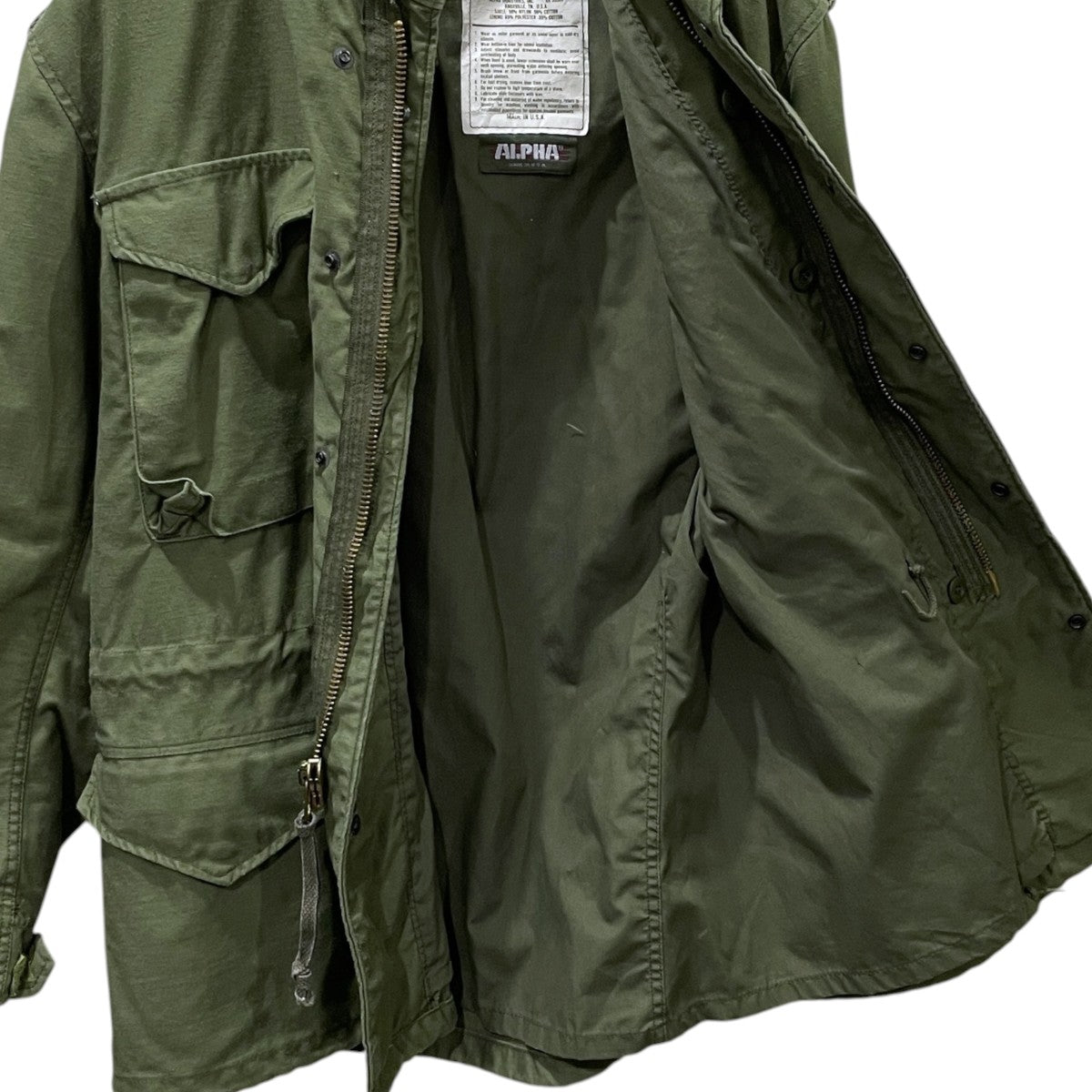 ミリタリージャケット M-65 FIELD JACKET M65フィールドジャケット 8415-01-099-7836