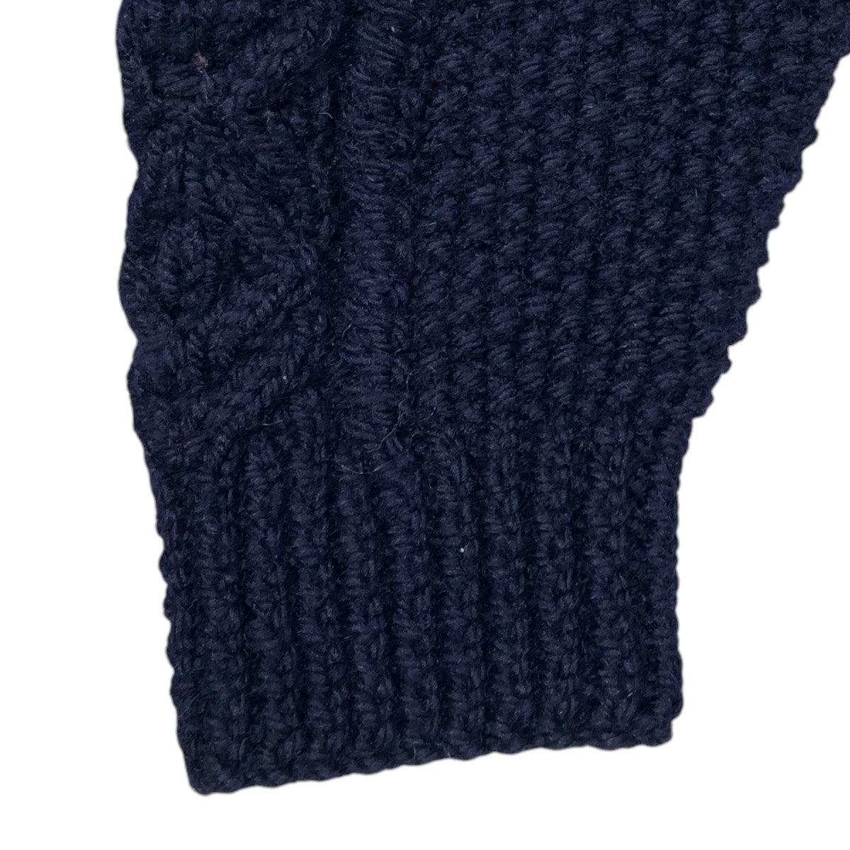 INVERALLAN ケーブルニットカーディガン 3A LUMBER CARDIGAN 3Aランバーカーディガン 茶タグ 古着・中古-4枚目のアイテム画像