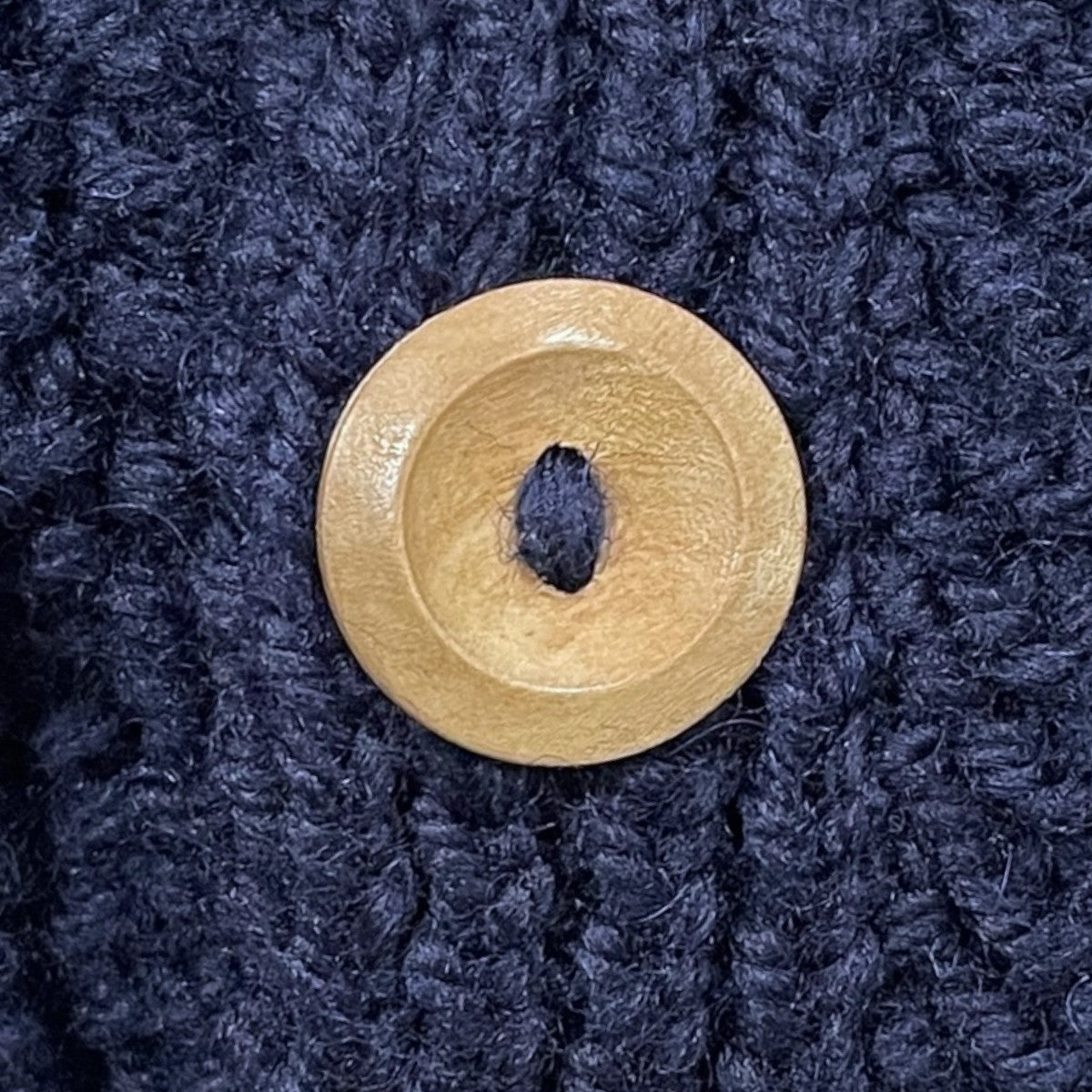INVERALLAN ケーブルニットカーディガン 3A LUMBER CARDIGAN 3Aランバーカーディガン 茶タグ 古着・中古-5枚目のアイテム画像