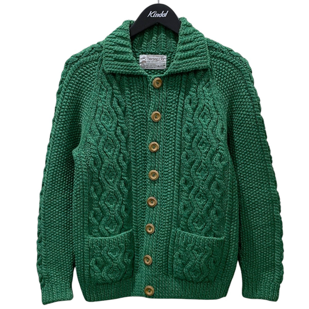 ケーブルニットカーディガン 3A LUMBER CARDIGAN 3Aランバーカーディガン 茶タグ