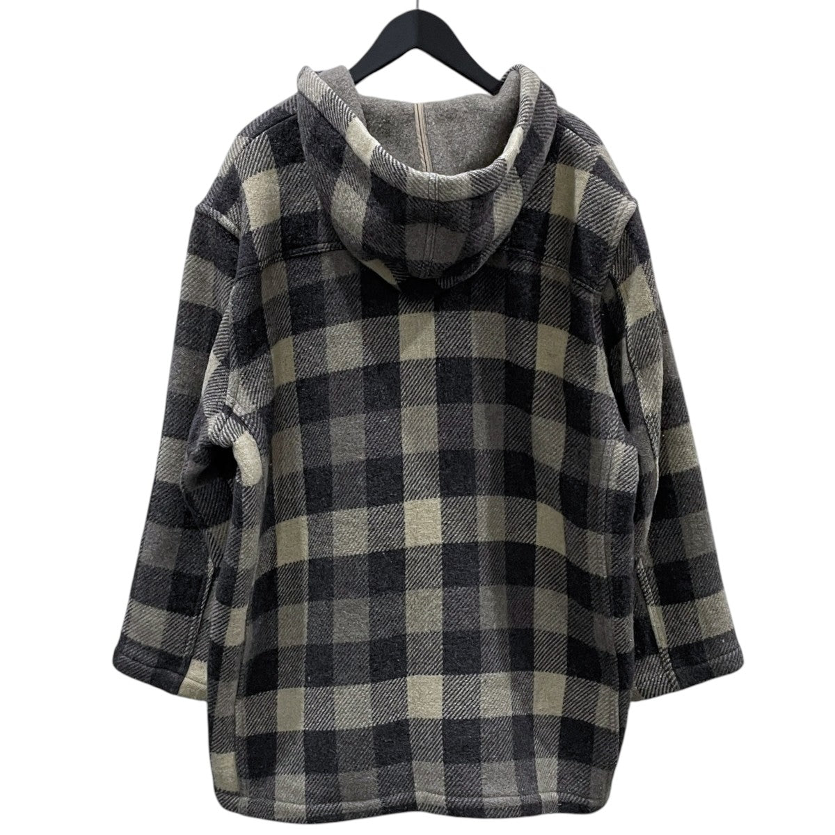 90s ウールチェックダッフルコート WOOL CHECK DUFFLE COAT 2-11-3135