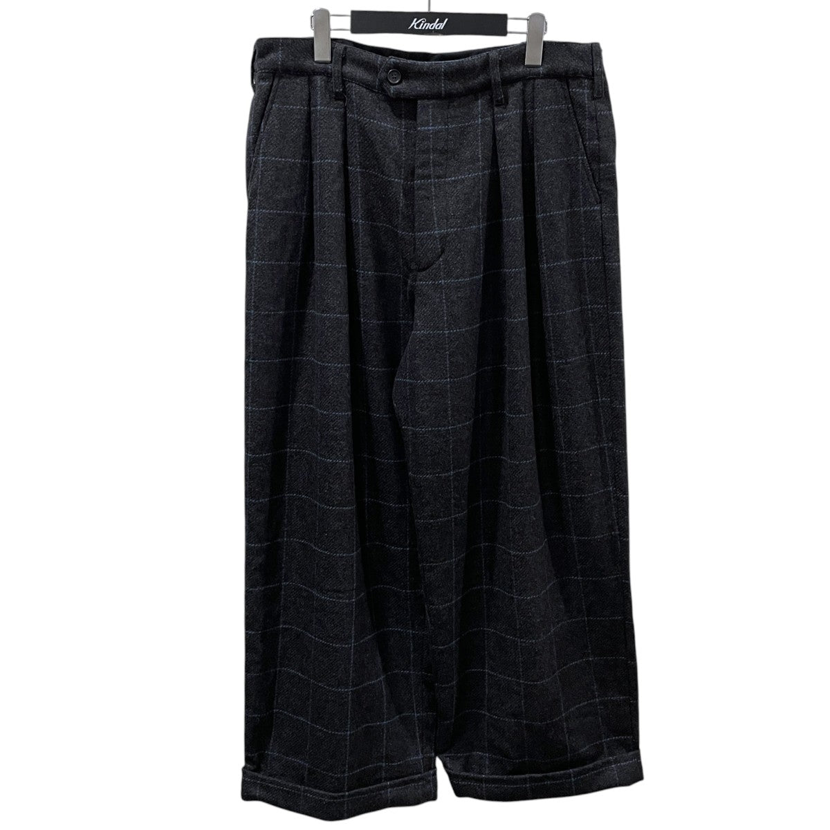 24AW チェック柄パンツ Oxford Pant - Wool Poly Windowpane オックスフォードパンツ - ウールポリ ウィンドウペン