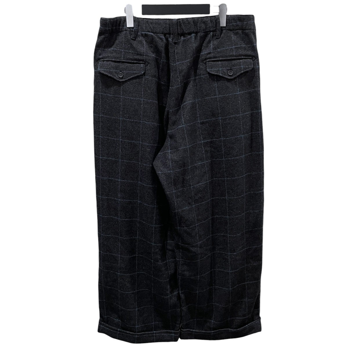 24AW チェック柄パンツ Oxford Pant - Wool Poly Windowpane オックスフォードパンツ - ウールポリ ウィンドウペン