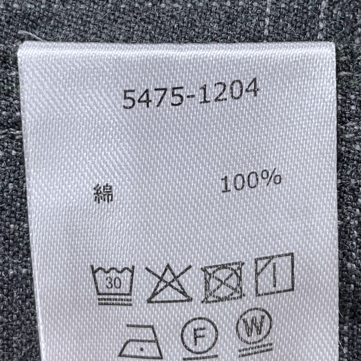 チェック柄シャツ CASUAL SHIRT カジュアルシャツ 5475-1204