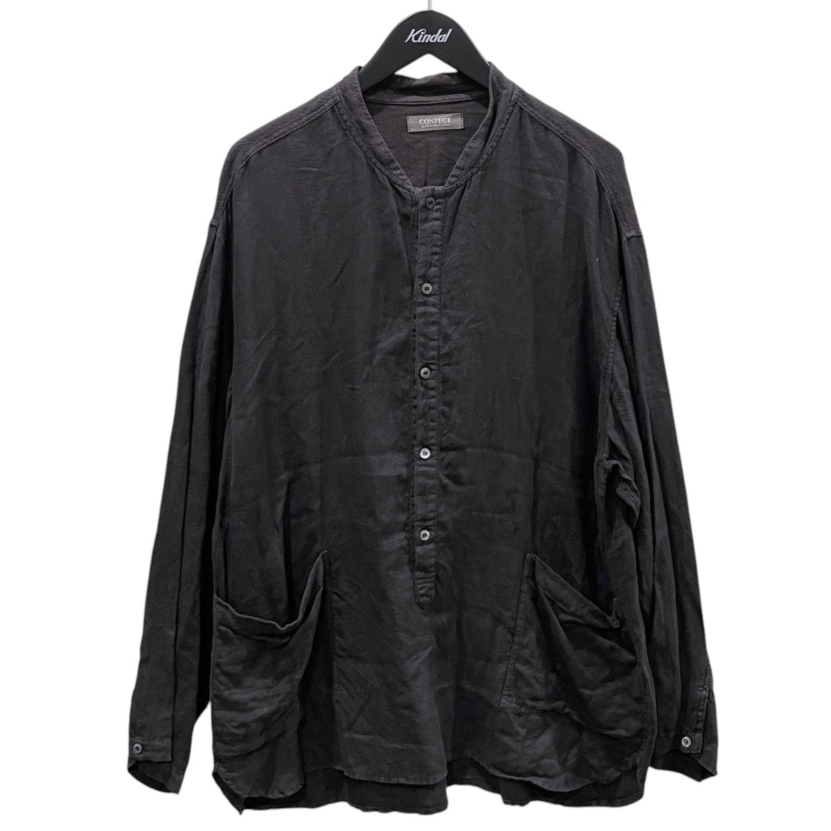 加工プルオーバーシャツ Linen Dobby Pullover Shirt  リネン ドビー プルオーバーシャツ 002251-0052