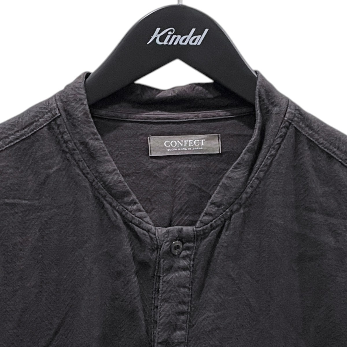 加工プルオーバーシャツ Linen Dobby Pullover Shirt  リネン ドビー プルオーバーシャツ 002251-0052