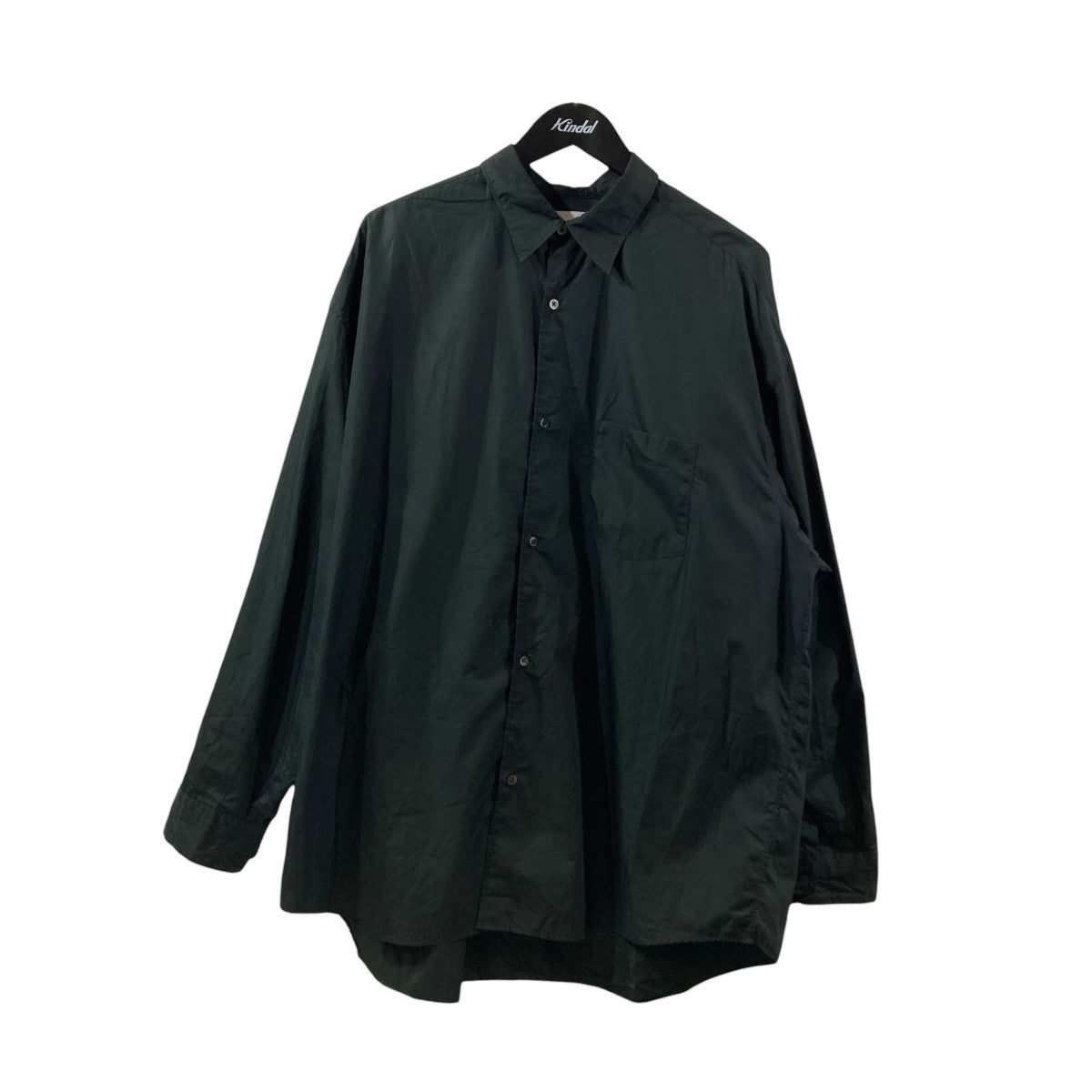Broad L／S Oversized Regular Collar Shirt長袖シャツGM241-50001B